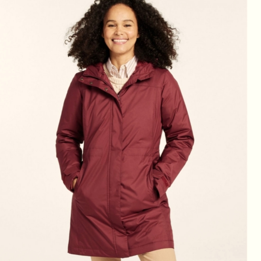 LL Bean Winter Warmer Coat MED